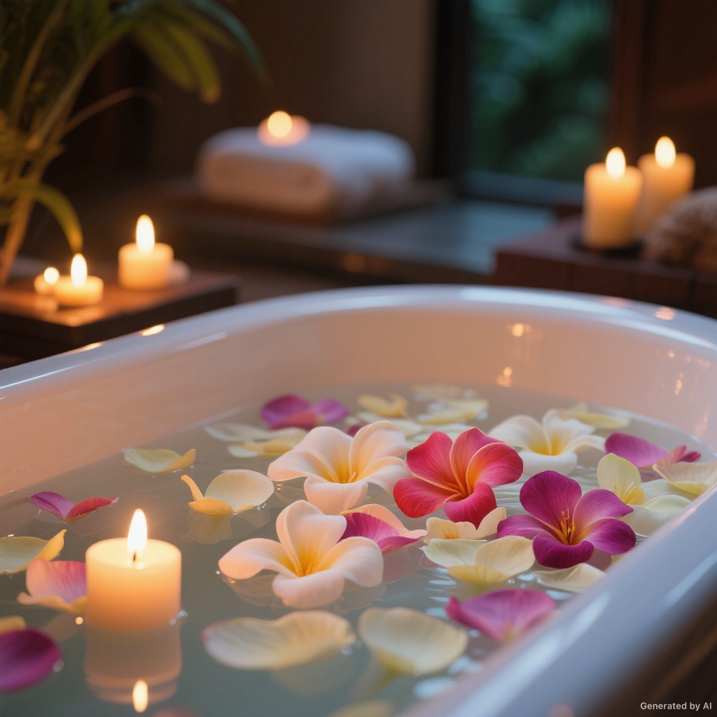 Flower bath